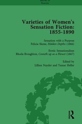 Varieties of Women's Sensation Fiction, 1855-1890 Vol 4 - Andrew Maunder,Sally Mitchell,Tamar Heller - cover