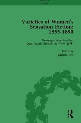 Varieties of Women's Sensation Fiction, 1855-1890 Vol 6 - Andrew Maunder,Sally Mitchell,Tamar Heller - cover