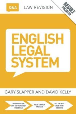 Q&A English Legal System - Gary Slapper,David Kelly - cover