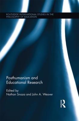Posthumanism and Educational Research - cover