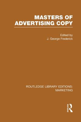 Masters of Advertising Copy (RLE Marketing) - cover