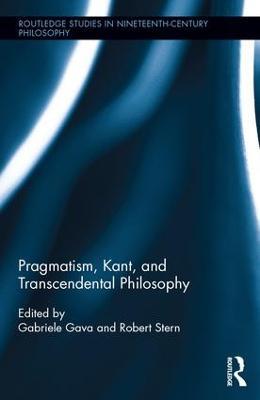 Pragmatism, Kant, and Transcendental Philosophy - cover