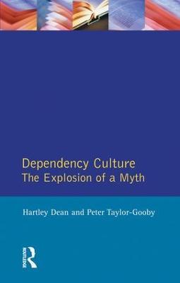 Dependency Culture - Hartley Dean,Peter Taylor-Gooby - cover