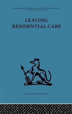Leaving Residential Care - cover