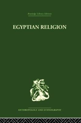 Egyptian Relgion - Siegfried Morenz - cover