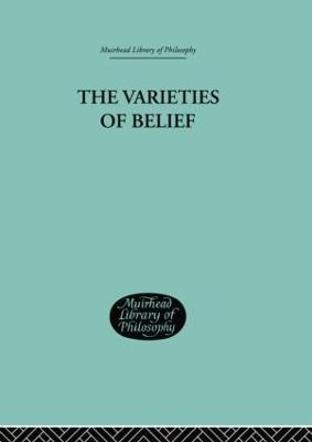 Varieties of Belief - Paul Helm - cover
