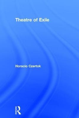 Theatre of Exile - Horacio Czertok - cover
