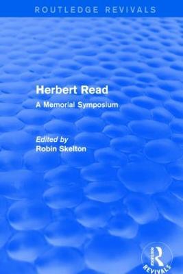 Herbert Read: A Memorial Symposium - cover