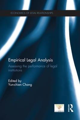 Empirical Legal Analysis: Assessing the performance of legal institutions - cover