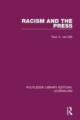 Racism and the Press - Teun A. van Dijk - cover