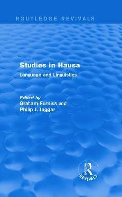 Studies in Hausa: Language and Linguistics - cover