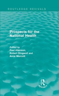 Prospects for the National Health - cover