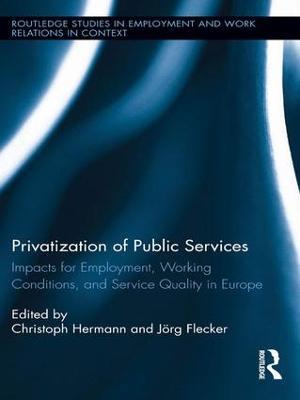 Privatization of Public Services: Impacts for Employment, Working Conditions, and Service Quality in Europe - cover