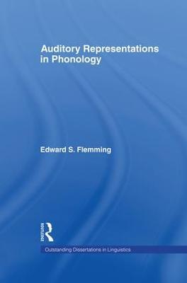 Auditory Representations in Phonology - Edward S. Flemming - cover