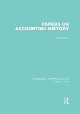 Papers on Accounting History (RLE Accounting) - cover