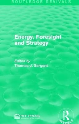 Energy, Foresight and Strategy - cover
