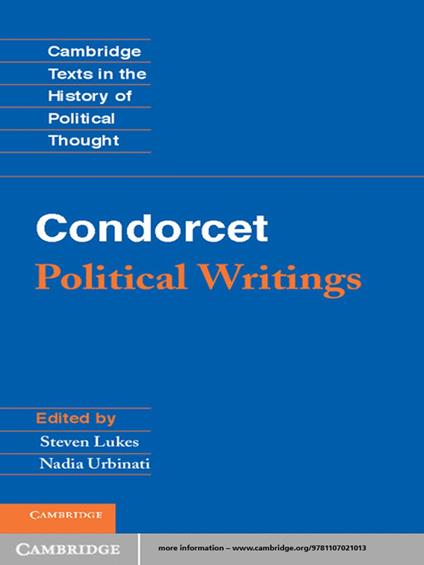 Condorcet: Political Writings