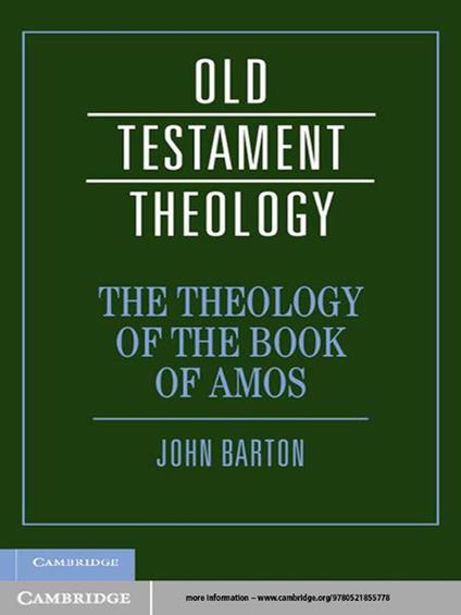 The Theology of the Book of Amos