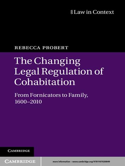 The Changing Legal Regulation of Cohabitation