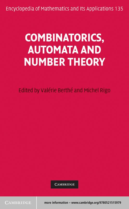 Combinatorics, Automata and Number Theory