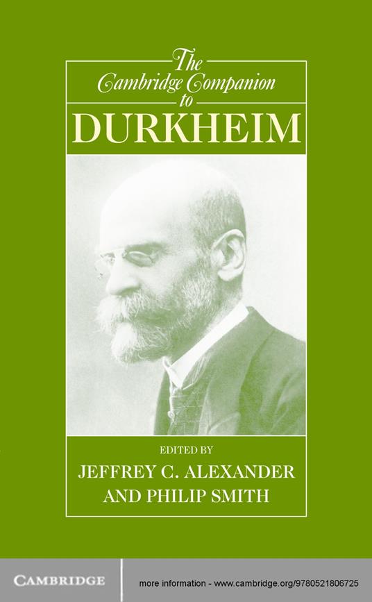 The Cambridge Companion to Durkheim