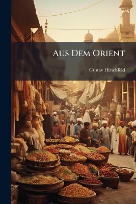 Aus Dem Orient - Gustav Hirschfeld - cover