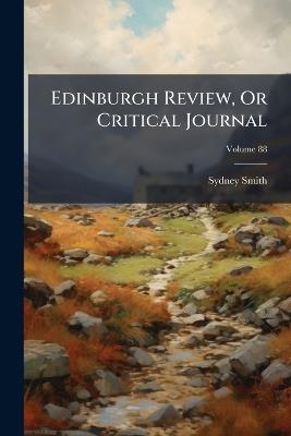 Edinburgh Review, Or Critical Journal, Volume 88 - Sydney Smith - cover