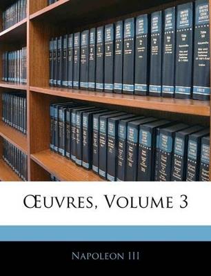 OEuvres; Volume 3 - cover