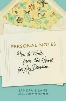 Personal Notes - Sandra E. Lamb - cover