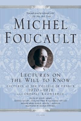 Lectures on the Will to Know - Michel Foucault - cover