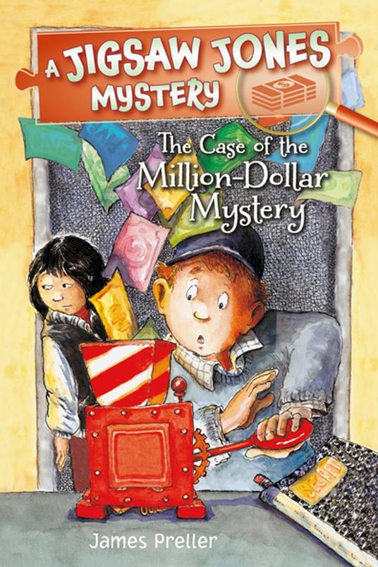 Jigsaw Jones: The Case of the Million-Dollar Mystery - Preller James - ebook