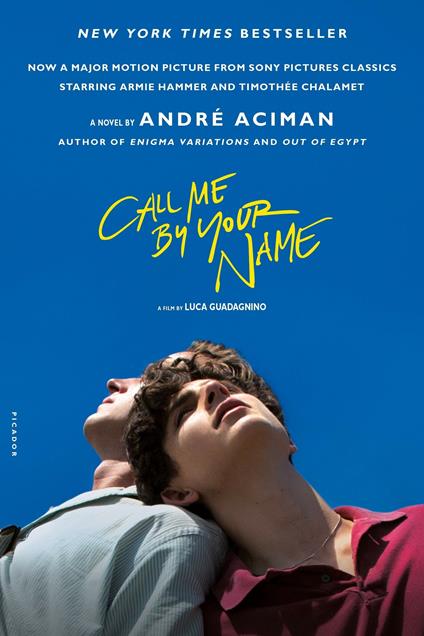 Call Me by Your Name - Andre Aciman - cover