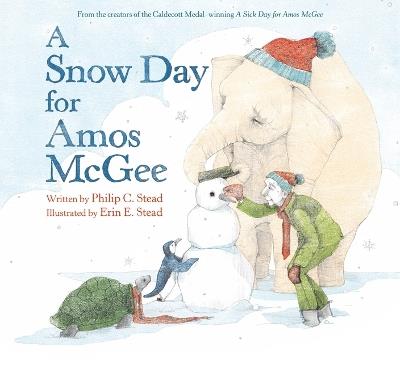 A Snow Day for Amos McGee - Philip C. Stead - cover