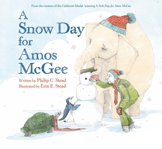 A Snow Day for Amos McGee - Philip C. Stead,Erin E. Stead - ebook