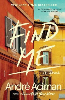 FIND ME - ANDRE ACIMAN - cover