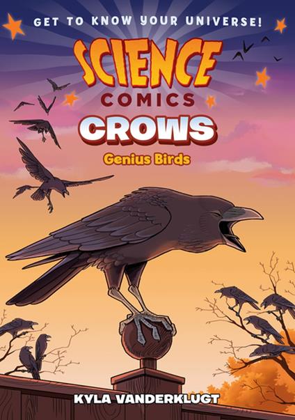 Science Comics: Crows - Kyla Vanderklugt - ebook