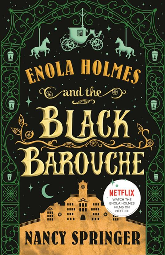 Enola Holmes and the Black Barouche - Nancy Springer - ebook