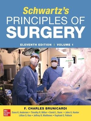 SCHWARTZ'S PRINCIPLES OF SURGERY 2-volume set - F. Brunicardi,Dana Andersen,Timothy Billiar - cover