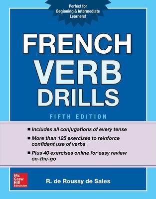 French Verb Drills, Fifth Edition - R. de Roussy de Sales - cover