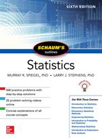 Schaum's Outline of Statistics, Sixth Edition