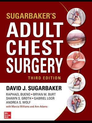 Sugarbaker's Adult Chest Surgery - David Sugarbaker,Raphael Bueno,Bryan M. Burt - cover