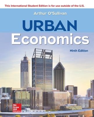 ISE Urban Economics - Arthur O'Sullivan - cover