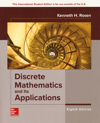 ISE Discrete Mathematics and Its Applications - Kenneth Rosen - cover