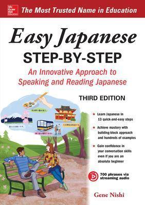 Easy Japanese Step-by-Step Third Edition - Gene Nishi - cover