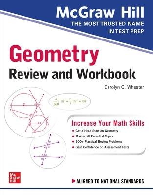 McGraw-Hill Education Geometry Review and Workbook - Carolyn Wheater - cover
