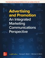 ISE Advertising and Promotion: An Integrated Marketing Communications Perspective