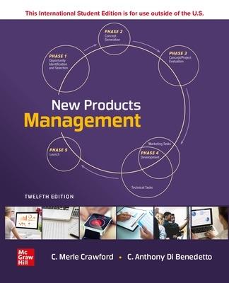 ISE New Products Management - C. Merle Crawford,C. Anthony Di Benedetto - cover