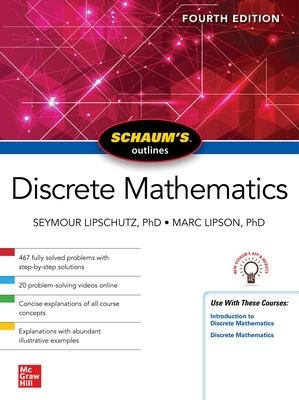 Schaum's Outline of Discrete Mathematics, Fourth Edition - Seymour Lipschutz,Marc Lipson - cover