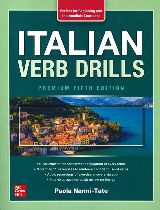Italian verb drills - Paola Nanni Tate - copertina