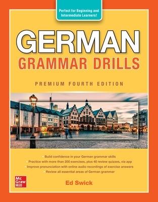 German Grammar Drills, Premium Fourth Edition - Ed Swick - cover
